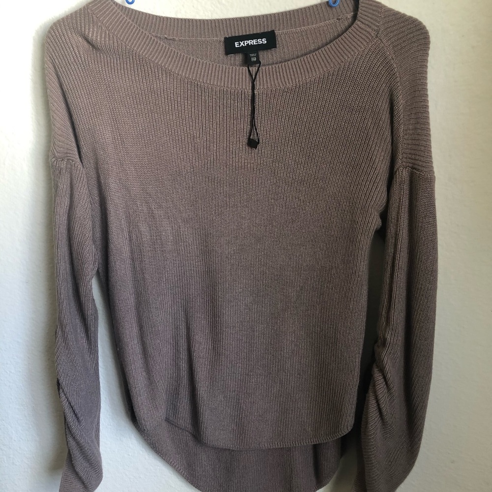 Express XS sweater tan